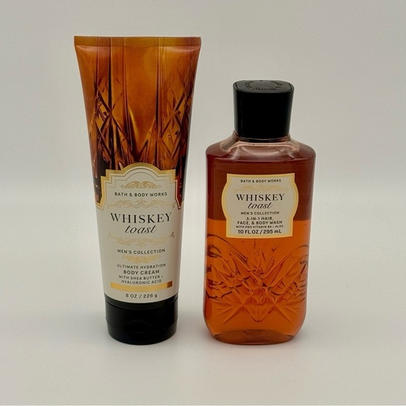 Bath & Body Works Whiskey Toast Men’s Body Wash and Lotion Set NWT - Picture 1 of 4
